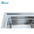 High Quality Countertops Used Stainless Steel Hand Wash Kitchen Sinks Basins With Drain Board For Sale